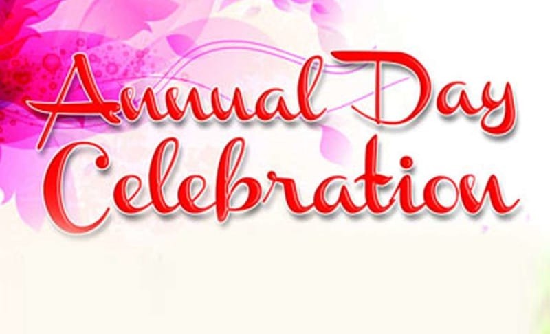 Poster for Annual Day Celebration